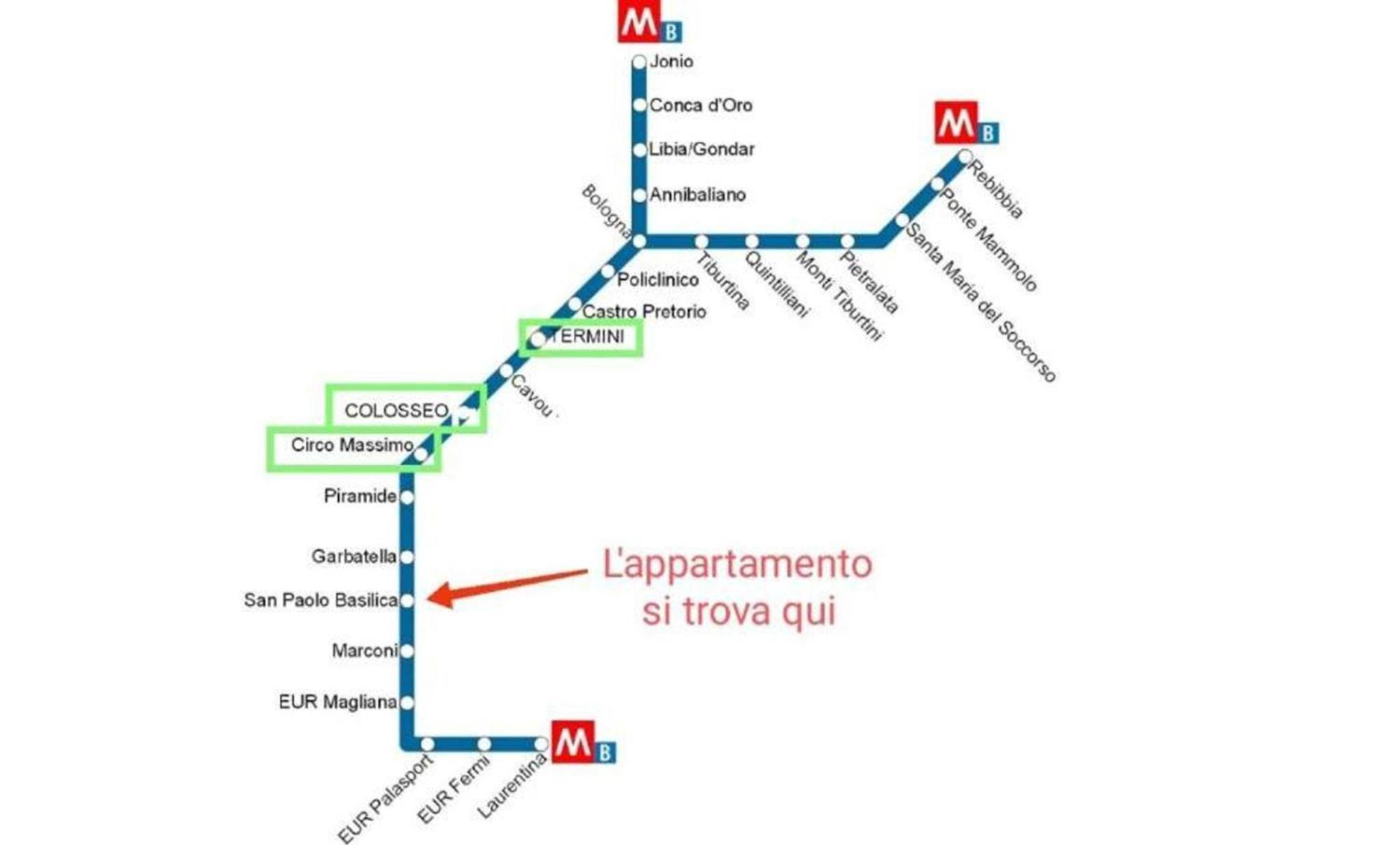 Casa Paolina A Metro San Paolo Apartment Roma Ngoại thất bức ảnh